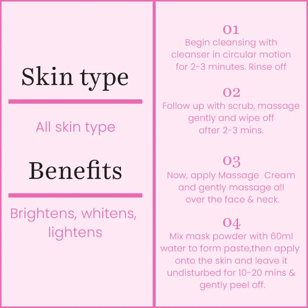 O3+ Brightening Facial Brightening and glow boosting with peel off mask-4.webp
