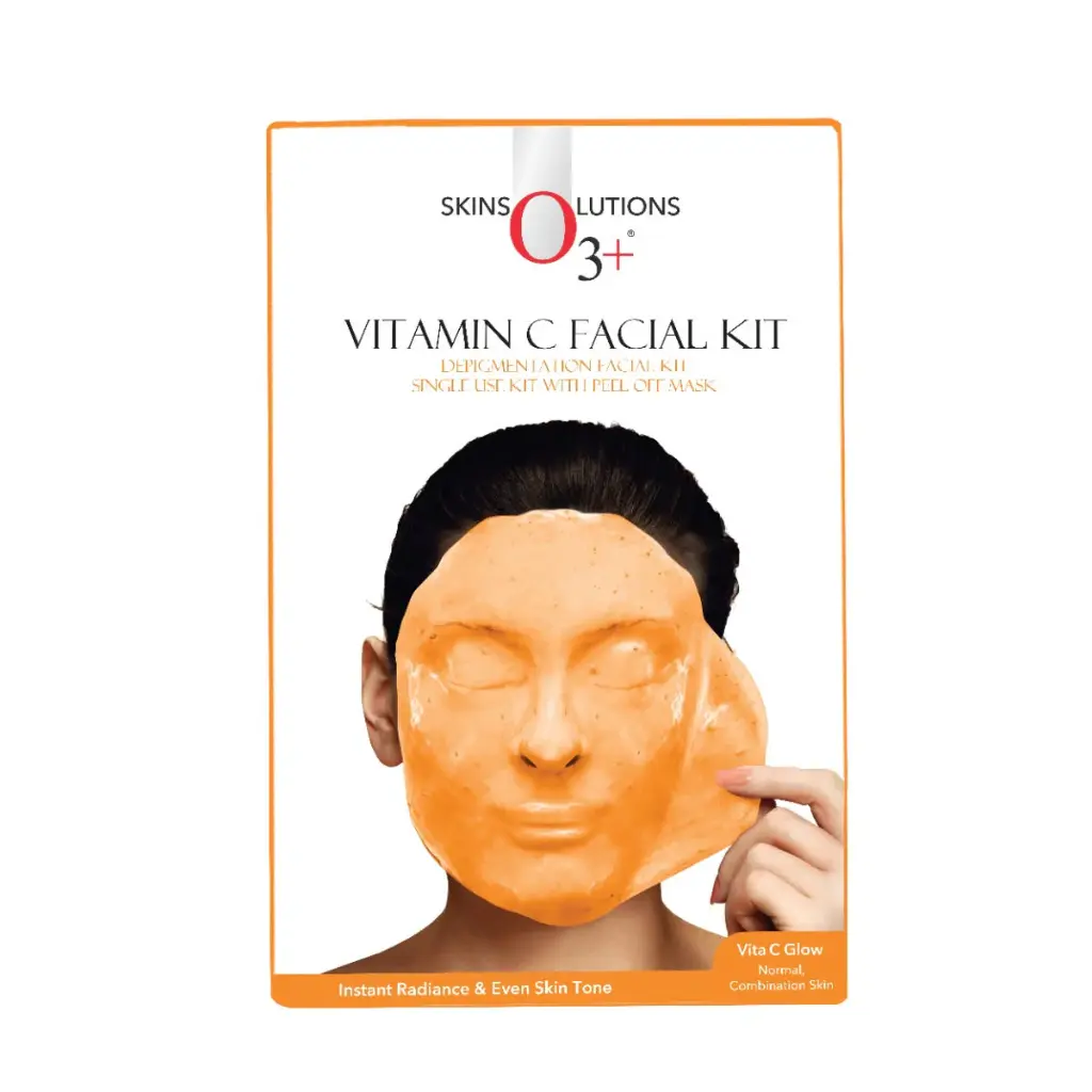O3+ Vitamin C Facial Kit Depigmentation facial kit with peel off mask-1.webp