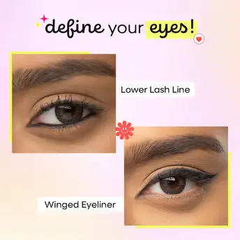 Nykaa Black Magic Smudgeproof Kajal Eyeliner Pencil Lasts Upto 24 Hours - Black-3.webp